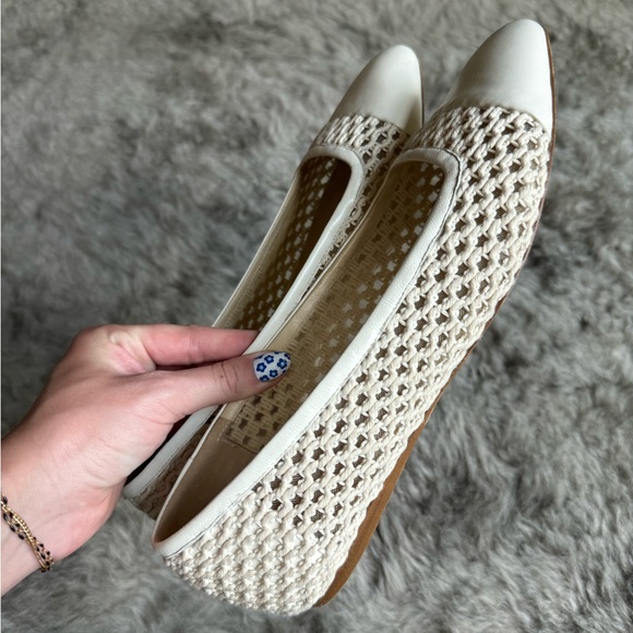 Jimmy Choo Watson Crochet Flats - Picture 8 of 12